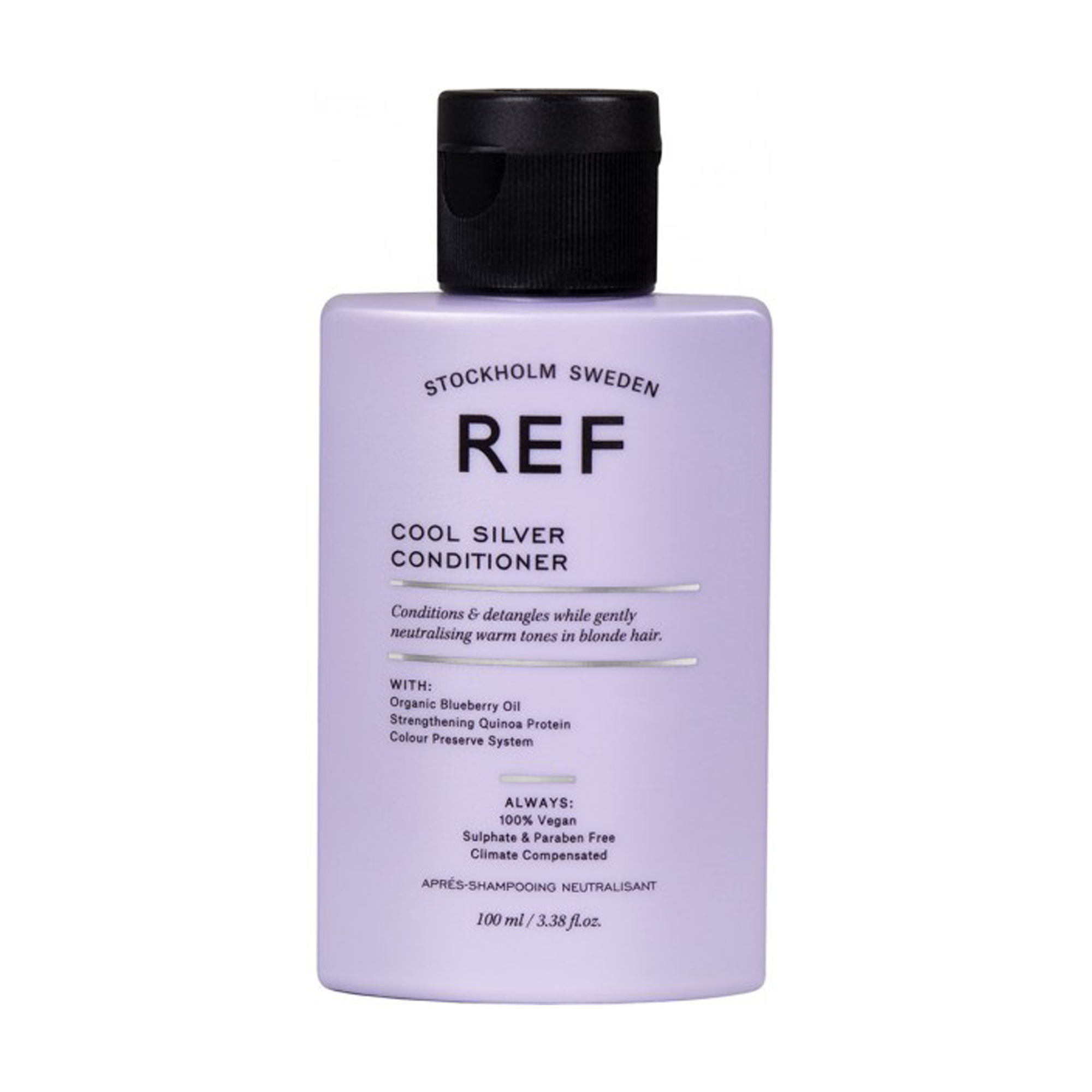 Кондиціонер з антижовтим ефектом REF Cool Silver Conditioner для світлого, знебарвленного та сивого волосся, 100 мл